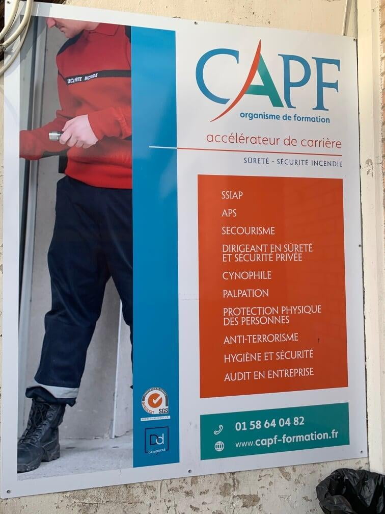 CAPF centre de formation aux métiers de la sécurité et la sureté incendie